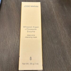 Josie Maran Whipped Argan & Pineapple Deep Pore Cleansing Mask 2 oz New Sealed